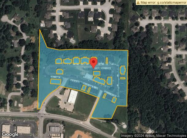  671 E Spring Valley Cir, Nixa, MO Parcel Map