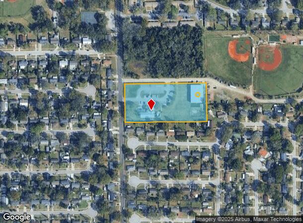  1701 Adair St, Ocoee, FL Parcel Map