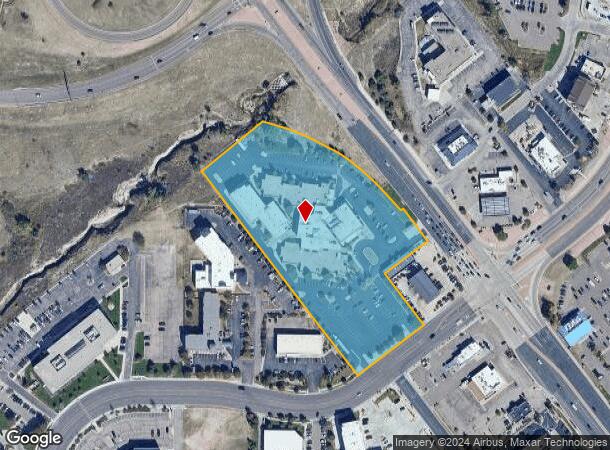  8110 N Academy Blvd, Colorado Springs, CO Parcel Map