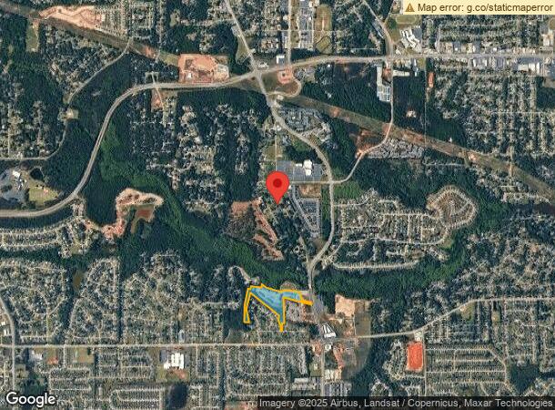  1127 S Houston Lake Rd, Warner Robins, GA Parcel Map