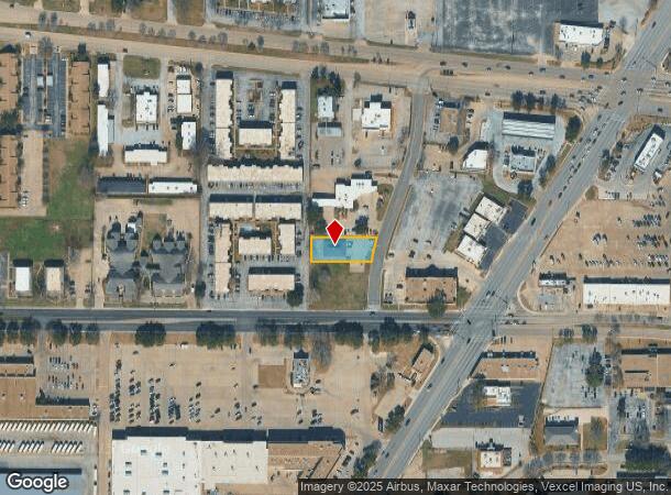  2216 Southgate St, Arlington, TX Parcel Map