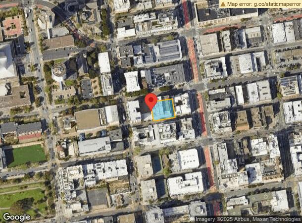  939 Ellis St, San Francisco, CA Parcel Map