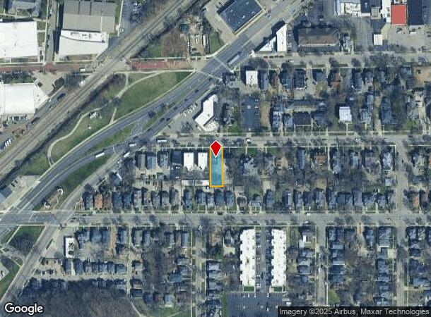  833 W South St, Kalamazoo, MI Parcel Map