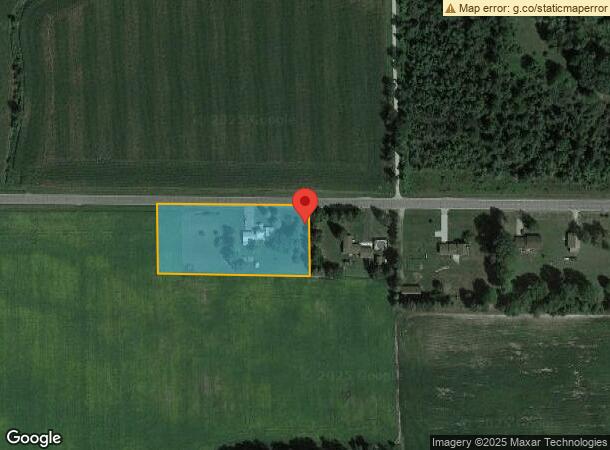  4252 Worth Rd, Pinconning, MI Parcel Map