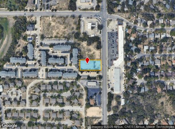 6568 Babcock Rd, San Antonio, TX Parcel Map