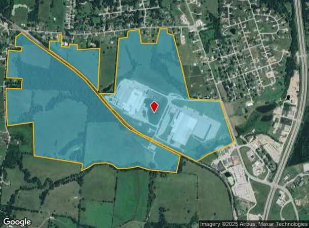  1247 Alton Rd, Lawrenceburg, KY Parcel Map