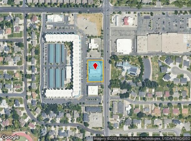  1493 N Main St, Bountiful, UT Parcel Map