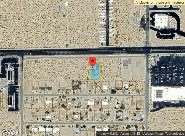  71617 29 Palms Hwy, Twentynine Palms, CA Parcel Map