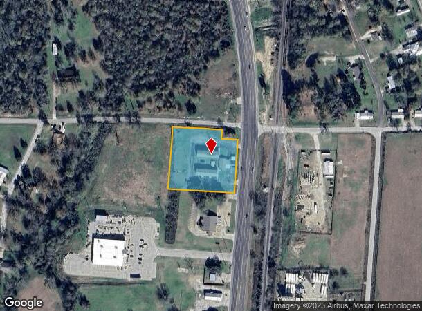  1180 S Robb St, Trinity, TX Parcel Map