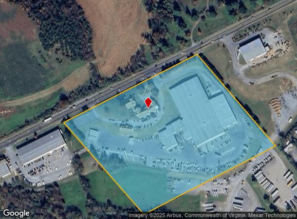  872 Lee Hwy, Roanoke, VA Parcel Map
