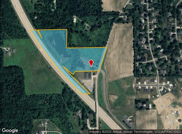  2464 Peters Rd, Troy, OH Parcel Map