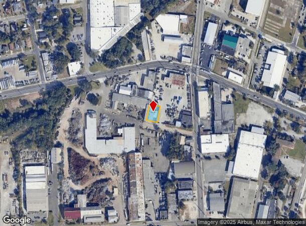  1341 Vega St, Jacksonville, FL Parcel Map