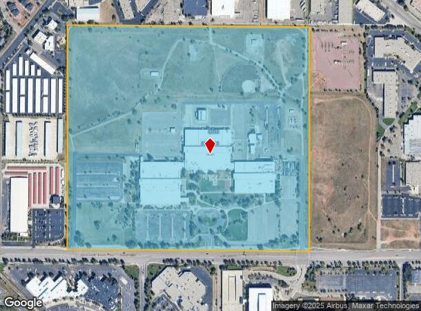 1900 Garden Of The Gods Rd, Colorado Springs, CO Parcel Map