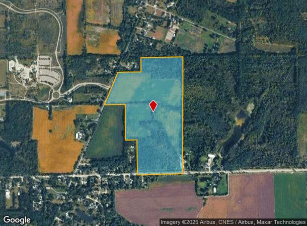  7707 Stony Creek Rd, Ypsilanti, MI Parcel Map