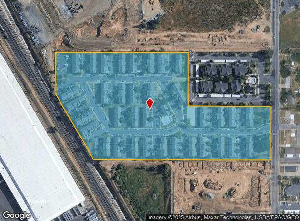  1550 S 1000 E, Clearfield, UT Parcel Map