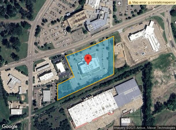  2550 Flowood Dr, Flowood, MS Parcel Map