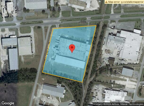  701 Gil Harbin Industrial Blvd, Valdosta, GA Parcel Map