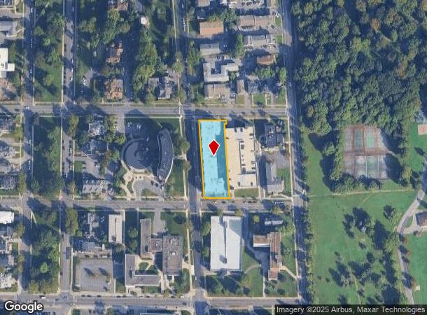 417 Comstock Ave, Syracuse, NY Parcel Map