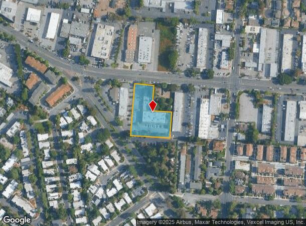  2483 Old Middlefield Way, Mountain View, CA Parcel Map