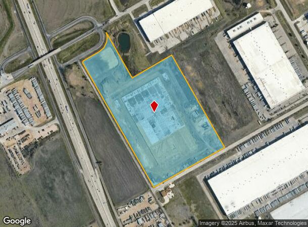  601 E Distribution Dr, Wilmer, TX Parcel Map