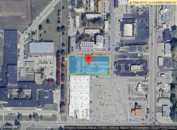  1338 N Henderson St, Galesburg, IL Parcel Map