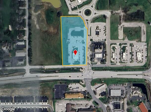 2080 E King St, Franklin, IN Parcel Map