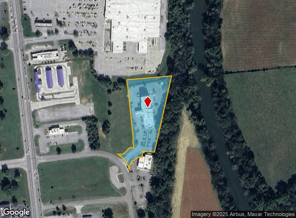 110 Redstone Dr, Fayetteville, TN Parcel Map