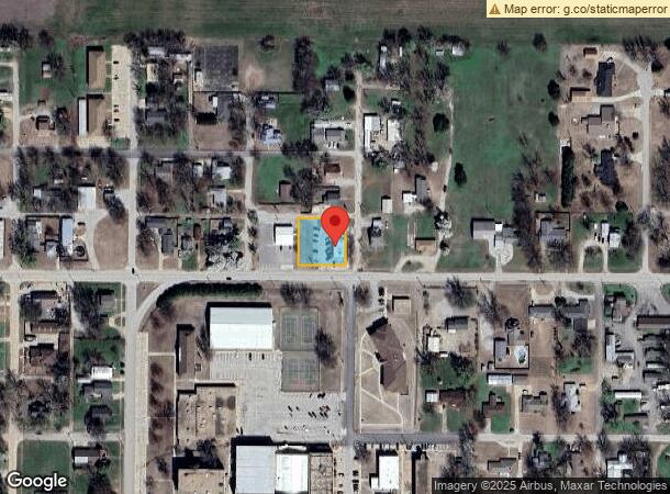  1210 E North Ave, Tonkawa, OK Parcel Map