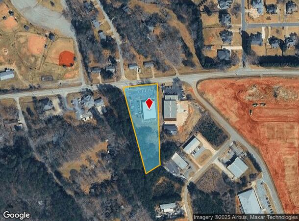 389 E Broad St, Winder, GA Parcel Map