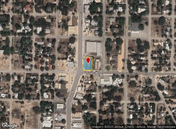  1109 S Bridge St, Brady, TX Parcel Map