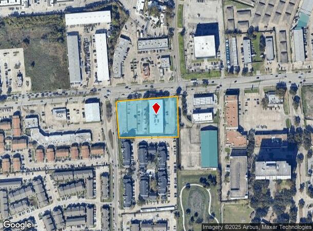  10039 Bissonnet St, Houston, TX Parcel Map