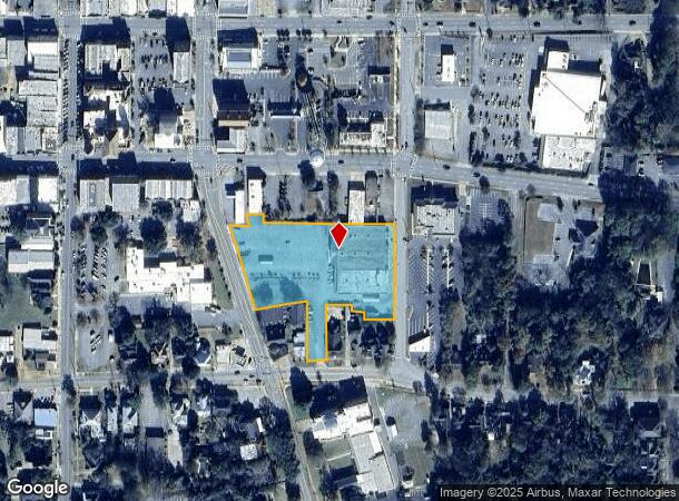 134 S Lee St, Americus, GA Parcel Map