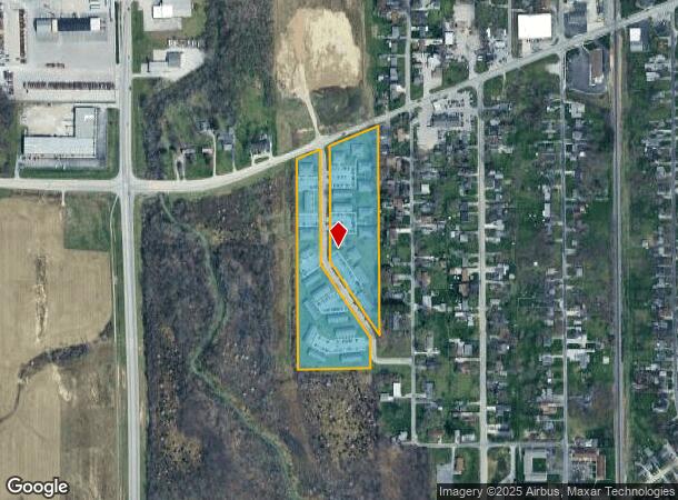  7118 Hickory Creek Dr, Fort Wayne, IN Parcel Map