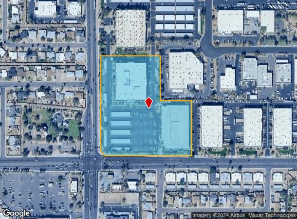  1330 W Southern Ave, Tempe, AZ Parcel Map