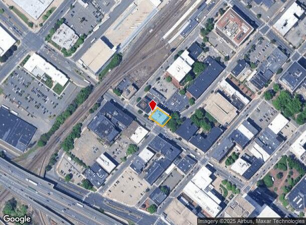  1645 Main St, Springfield, MA Parcel Map