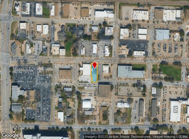  406 W Abram St, Arlington, TX Parcel Map