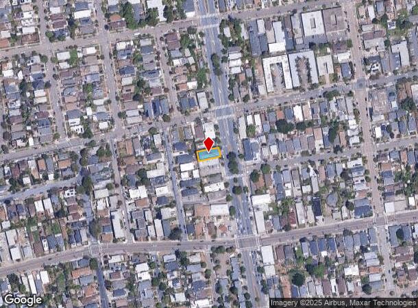 2924 Sacramento St, Berkeley, CA Parcel Map