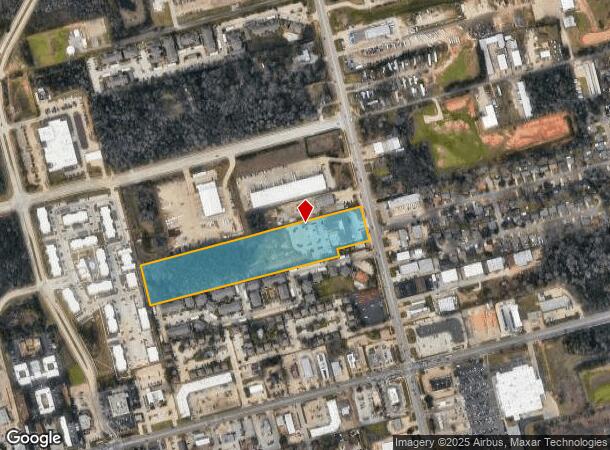  2301 N Frazier St, Conroe, TX Parcel Map