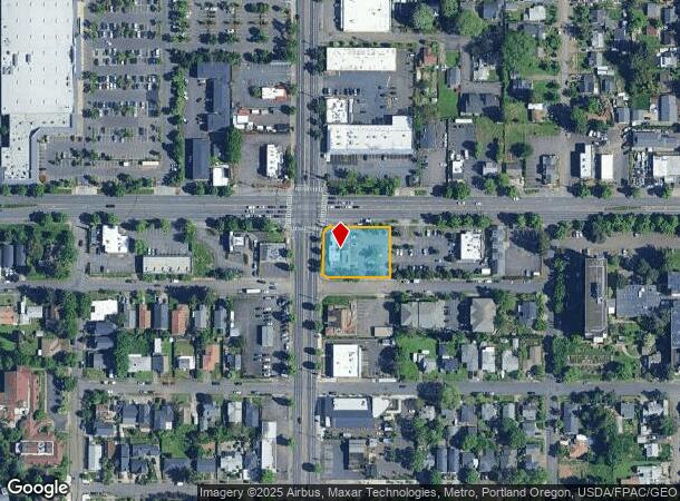  8205 Se Rhine St, Portland, OR Parcel Map