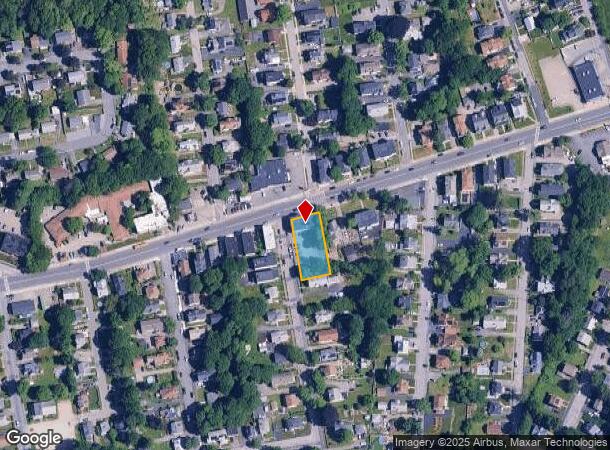  1329 Main St, Worcester, MA Parcel Map
