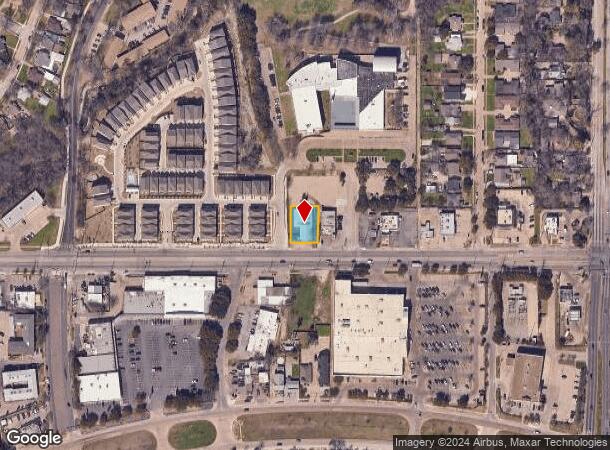  2547 W Davis St, Dallas, TX Parcel Map