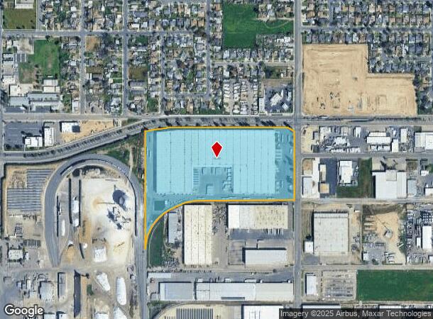  2676 S Maple Ave, Fresno, CA Parcel Map