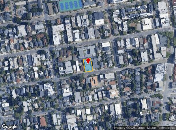 2327 Blake St, Berkeley, CA Parcel Map