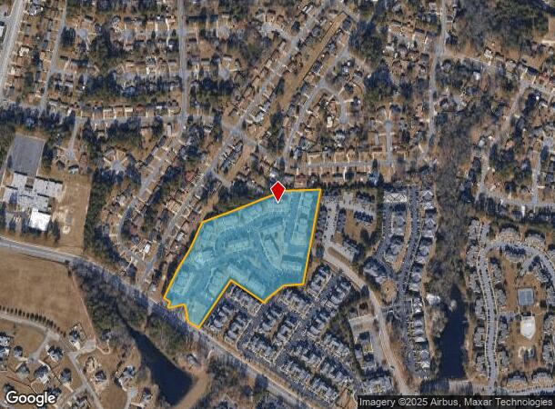  5650 Netherfield Pl, Fayetteville, NC Parcel Map