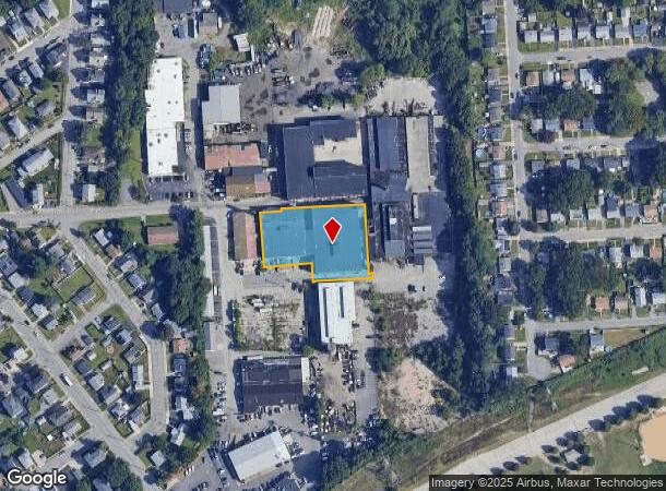  7 Dunnell Ln, Pawtucket, RI Parcel Map