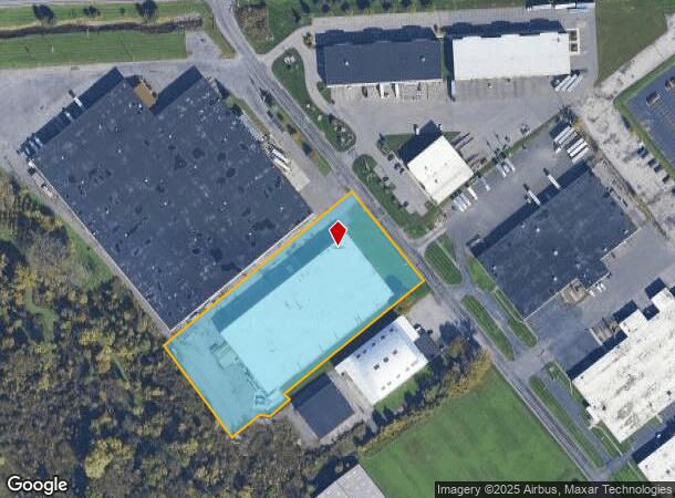 6417 Deere Rd, Syracuse, NY Parcel Map