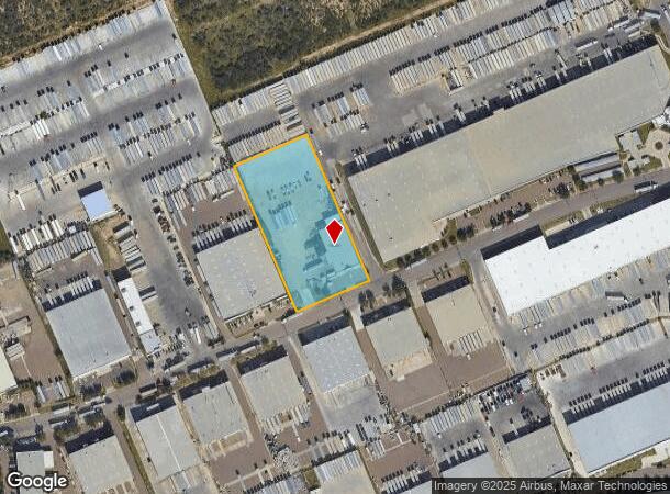  818 Union Pacific Blvd, Laredo, TX Parcel Map