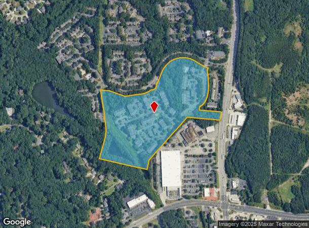  4180 Jimmy Carter Blvd, Norcross, GA Parcel Map