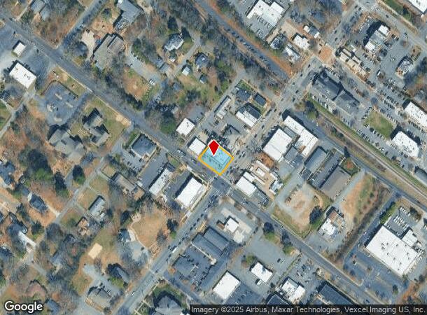 100 W John St, Matthews, NC Parcel Map