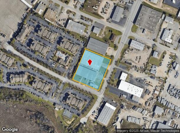  1121 Bluff Industrial Blvd, Columbia, SC Parcel Map